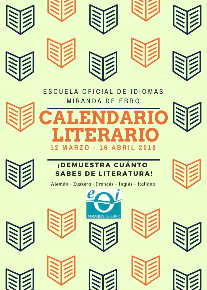 Calendario literario 2018