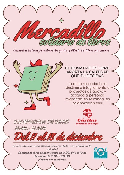 MERCADILLO DE LIBROS SOLIDARIO 2025