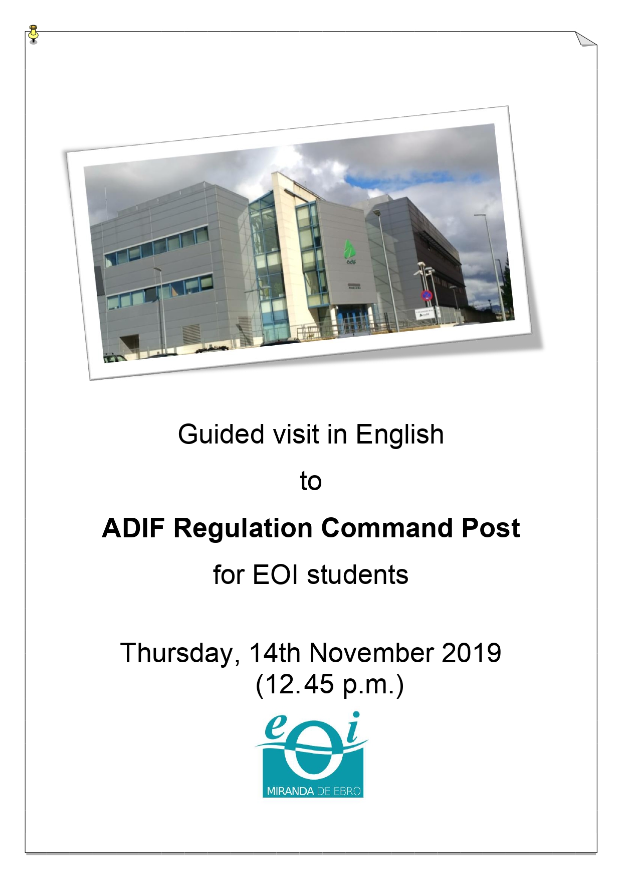 Guided visit to ADIF