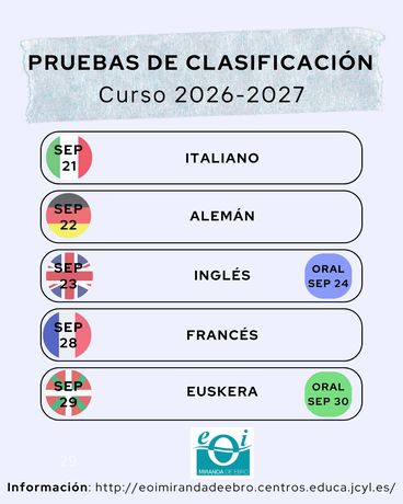 PRUEBAS DE CLASIFICACIÓN_SEPTIEMBRE 26